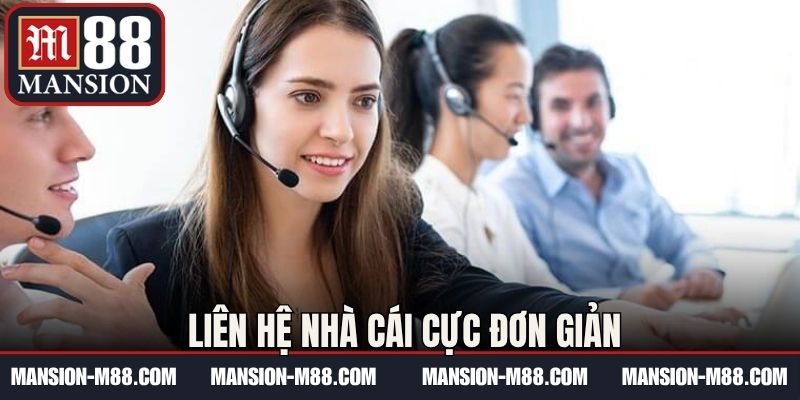 Liên hệ nhà cái cực đơn giản